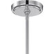 Addis 4 Light 17.75 inch Polished Chrome Chandelier Ceiling Light in White