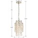 Brielle 1 Light 7 inch Antique Silver Mini Pendant Ceiling Light