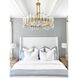 Bolton 12 Light 31 inch Aged Brass Chandelier Ceiling Light