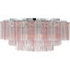 Addis 16 Light 32 inch Polished Chrome Flush Ceiling Light in Spring