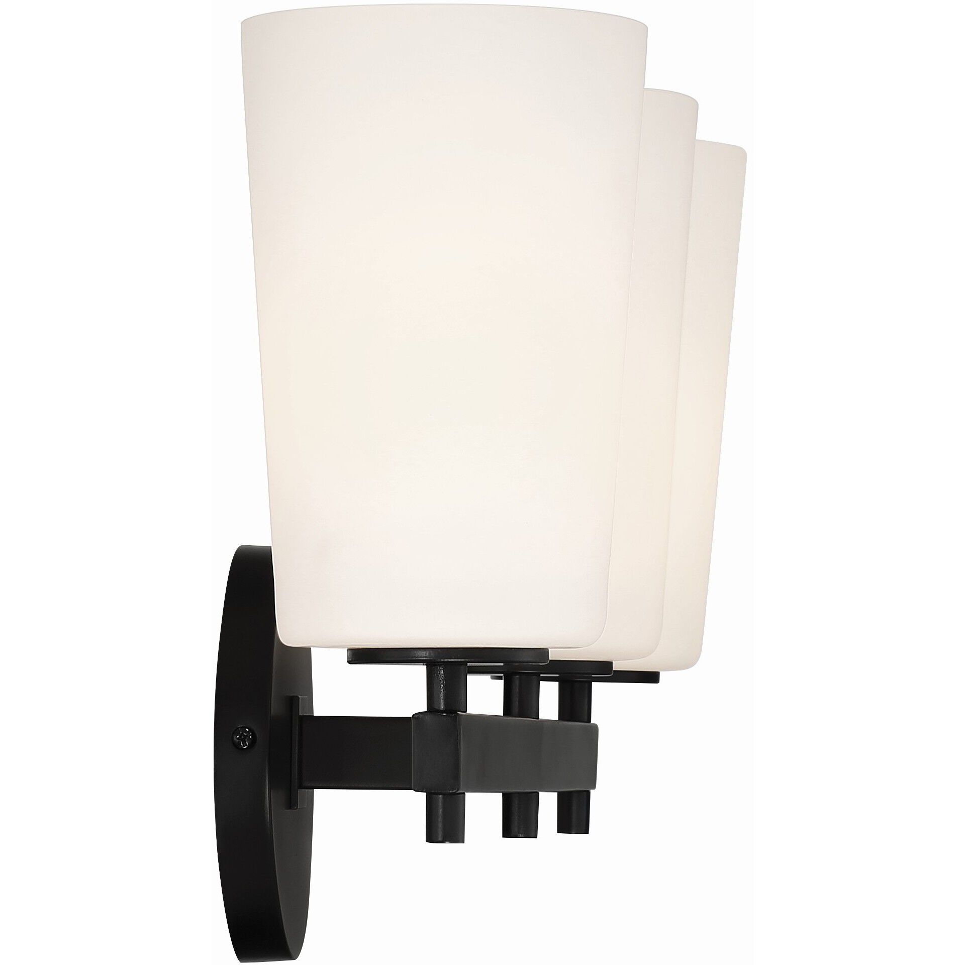 Colton Bath Vanity Light Wall Light in Black