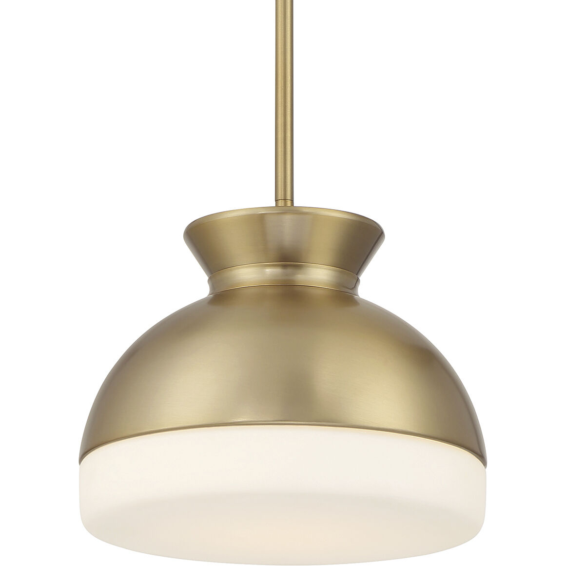 Gidget 1 Light 10.25 inch Vibrant Gold Mini Pendant Ceiling Light