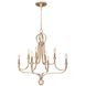 Garland 8 Light 28 inch Distressed Twilight Chandelier Ceiling Light
