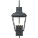 Dumont 3 Light 32.25 inch Graphite Outdoor Sconce