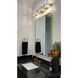 Bolton 3 Light 25.25 inch Aged Brass Bathroom Vanity Light Wall Light