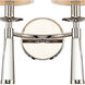 Baxter Sconce Wall Light in Polished Nickel