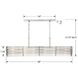 Elliot 6 Light 48 inch Polished Nickel Chandelier Ceiling Light