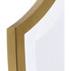Lindee 40 X 28 inch Antique Gold Mirror