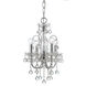 Imperial 4 Light 12 inch Polished Chrome Mini Chandelier Ceiling Light