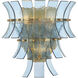 Abigail Bath Sconce Wall Light in Blue