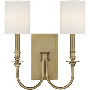Lloyd Wall Sconce Wall Light in Aged Brass