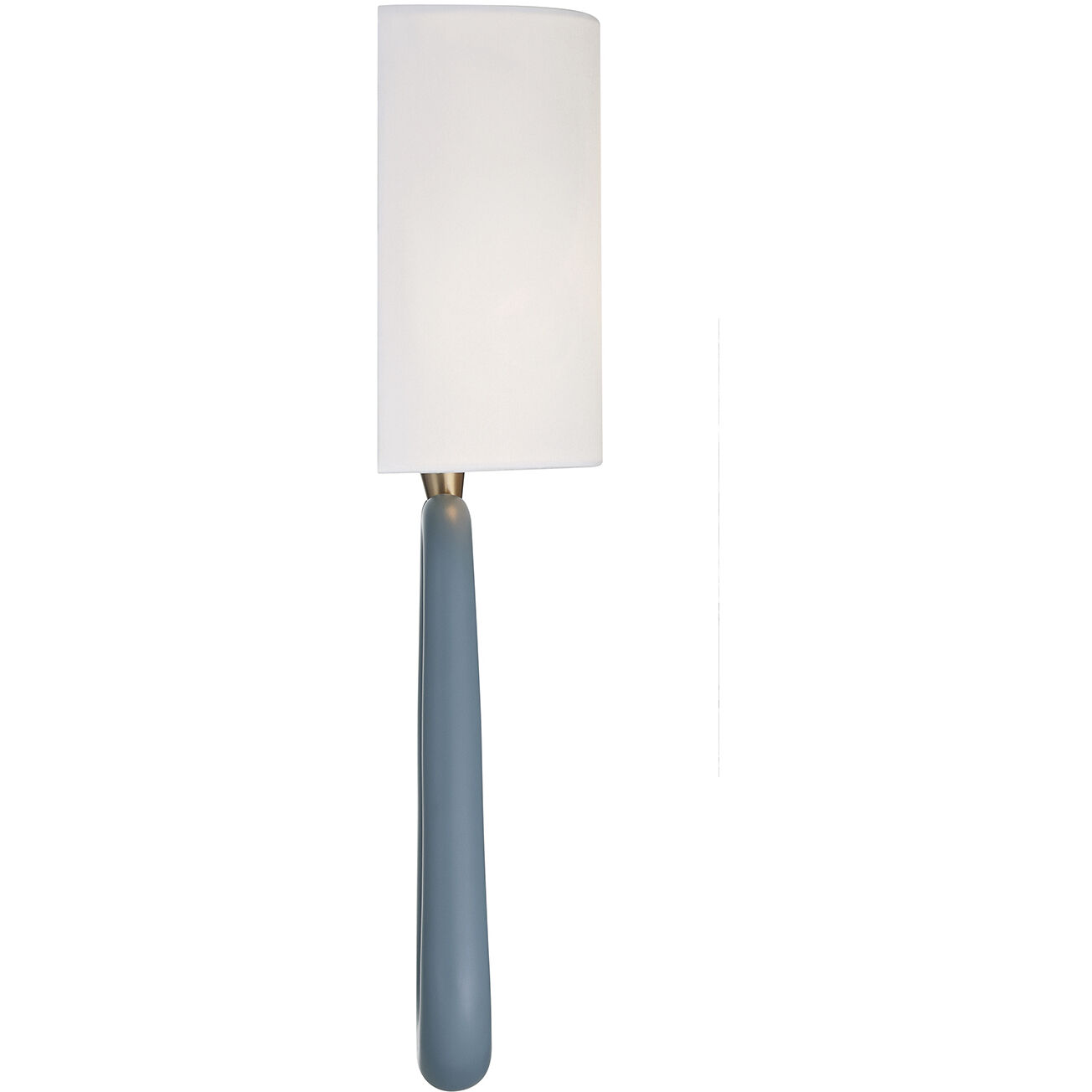 Jori Wall Sconce Wall Light in Aged Brass and Blue