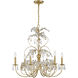 Sadie 6 Light 29 inch Antique Gold Chandelier Ceiling Light