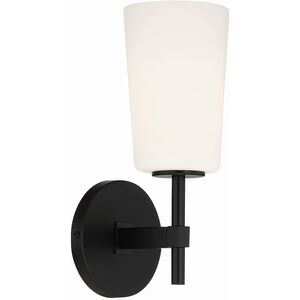 Colton 1 Light 5.5 inch Black Sconce Wall Light
