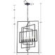 Capri 7 Light 24 inch Raw Steel Chandelier Ceiling Light