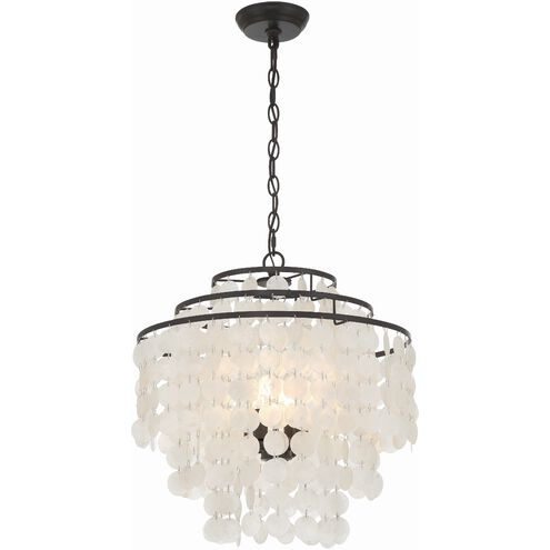 Brielle 4 Light 18 inch Dark Bronze Chandelier Ceiling Light
