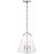 Voss 3 Light 11 inch Polished Nickel Pendant Ceiling Light
