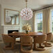 Esme 12 Light 28 inch Aged Brass Chandelier Ceiling Light