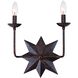 Astro 2 Light 13.00 inch Wall Sconce