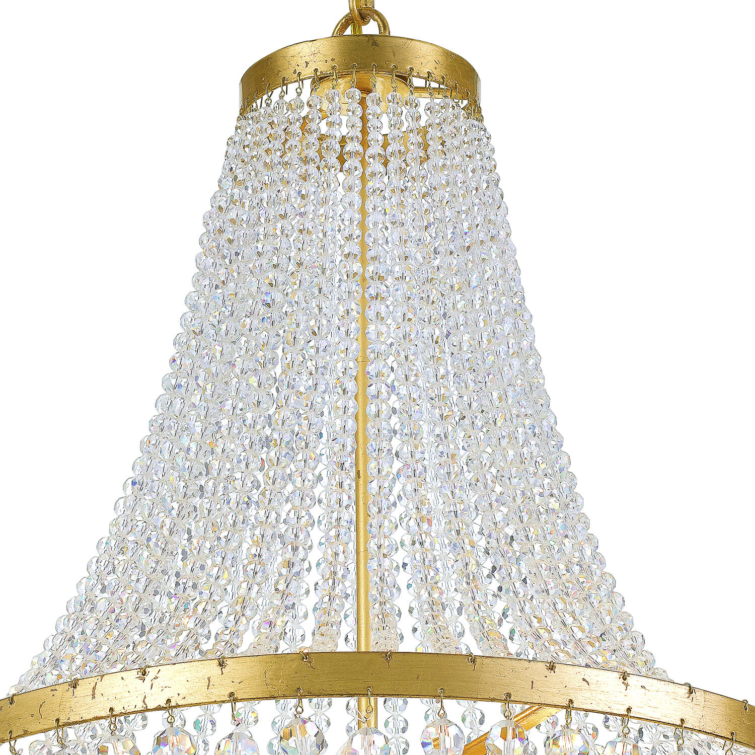 Rylee 6 Light 18.75 inch Antique Gold Chandelier Ceiling Light