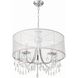 Hampton 5 Light 24 inch Polished Chrome Chandelier Ceiling Light