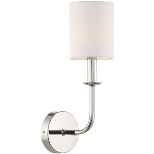 Bailey 1 Light 5 inch Polished Nickel Wall Sconce Wall Light