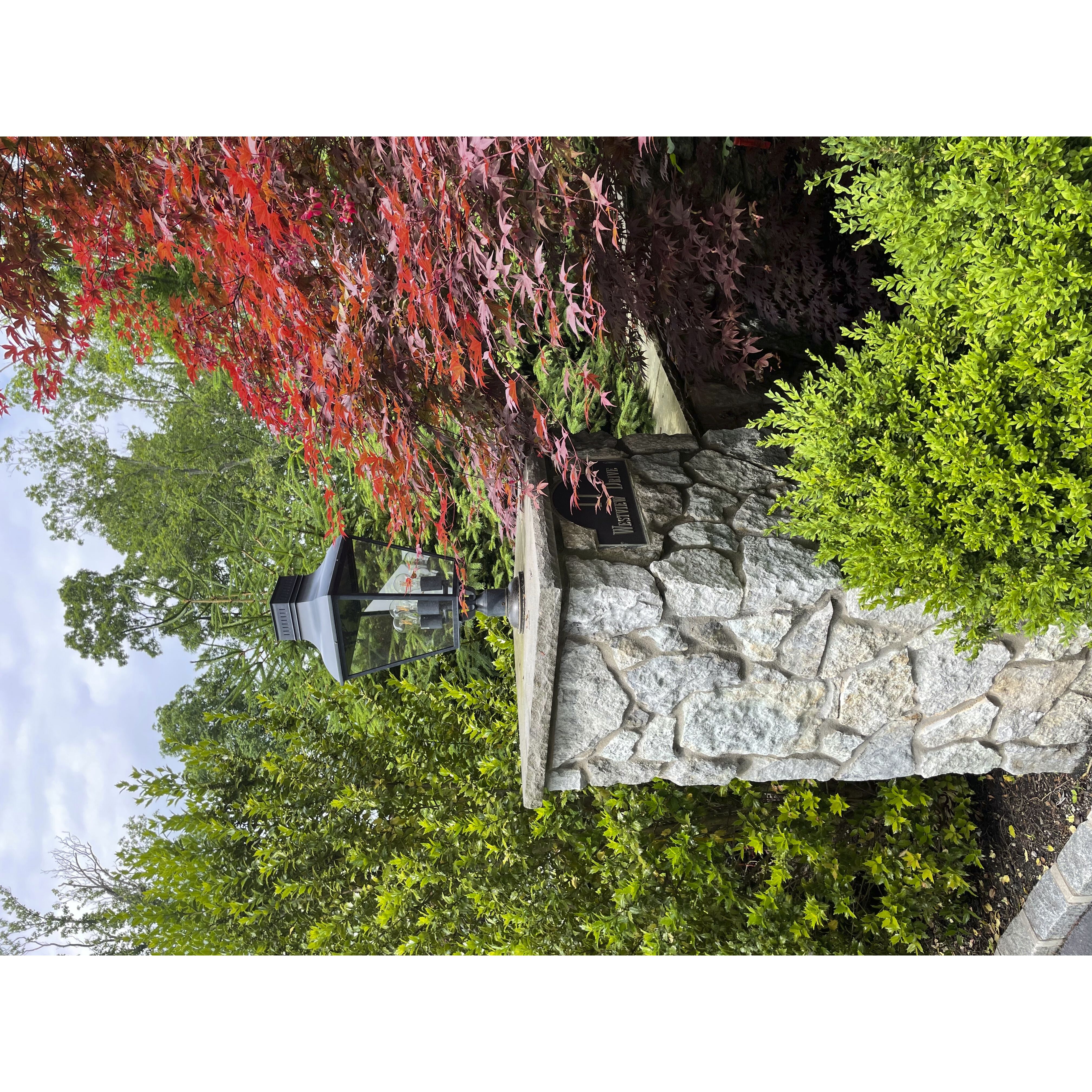 Dumont 3 Light 25 inch Graphite Post