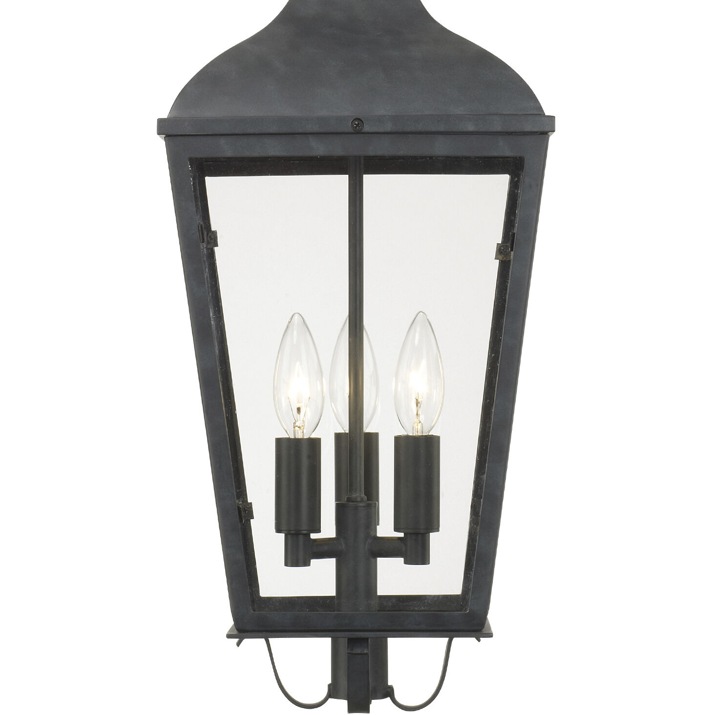 Dumont 3 Light 9.25 inch Graphite Outdoor Pendant