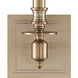 Lloyd 1 Light 4.5 inch Aged Brass Sconce Wall Light