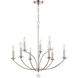 Mila 9 Light 28.00 inch Chandelier