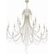 Arcadia 15 Light 46.25 inch Antique Silver Chandelier Ceiling Light