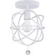 Solaris 1 Light 9.00 inch Semi-Flush Mount