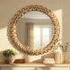 Cora 30 X 30 inch Soft Gold Mirror