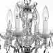 Welton 4 Light 11 inch Polished Chrome Mini Chandelier Ceiling Light in Clear Swarovski Strass