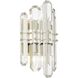 Bolton 2 Light 7.5 inch Polished Nickel Sconce Wall Light