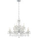 Maria Theresa 12 Light 29 inch Polished Chrome Chandelier Ceiling Light in Clear Hand Cut