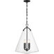 Voss Pendant Ceiling Light in Matte Black