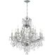 Maria Theresa 13 Light 29 inch Polished Chrome Chandelier Ceiling Light in Clear Hand Cut