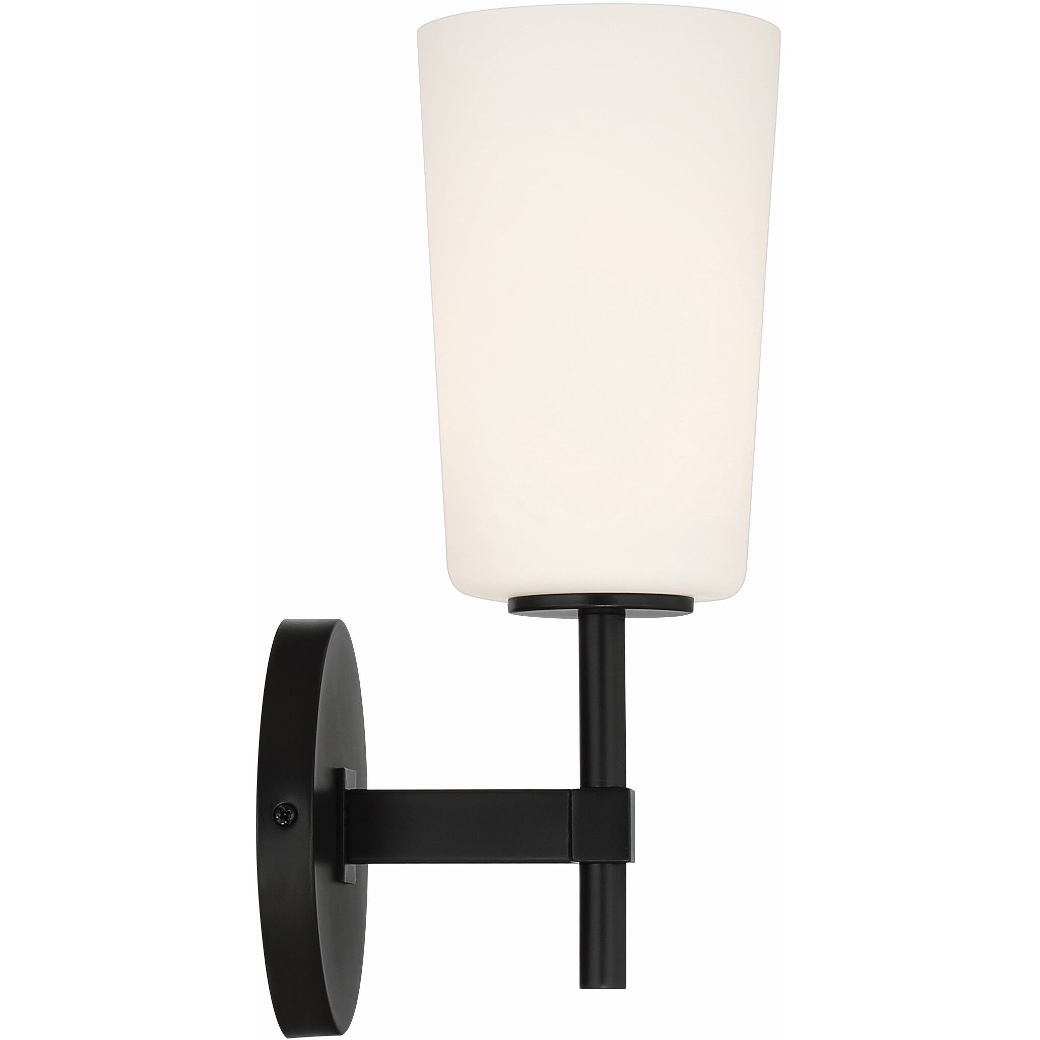 Colton Bath Sconce Wall Light in Black