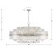 Hayes 32 Light 41 inch Polished Nickel Chandelier Ceiling Light