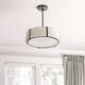 Fulton 6 Light 24 inch Black Chandelier Ceiling Light
