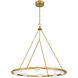 Terrell 8 Light 29.5 inch Luxe Gold Chandelier Ceiling Light