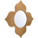 Tullos 48 X 48 inch Burnished Brass Mirror