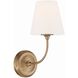 Sylvan Sconce Wall Light in Vibrant Gold