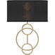 Laurel Wall Sconce Wall Light in Black