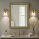 Lotus Bath Sconce Wall Light