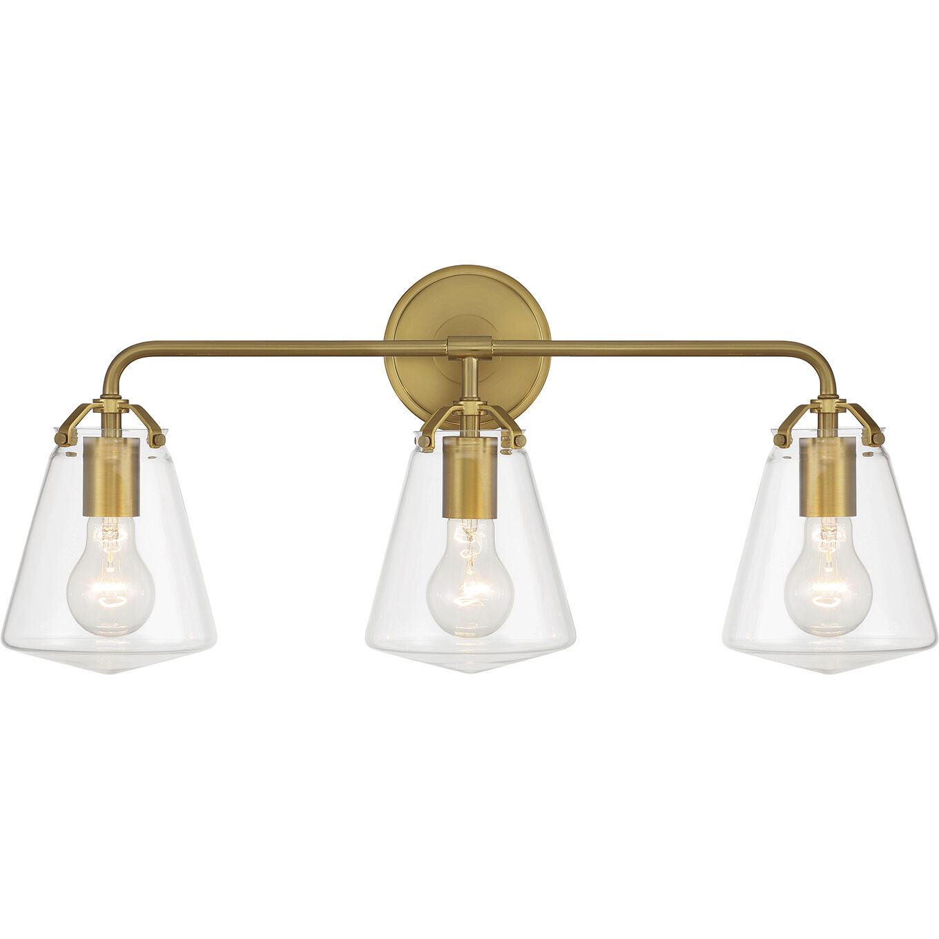 Voss Bath Vanity Light Wall Light in Luxe Gold