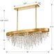 Winham 8 Light 36 inch Antique Gold Chandelier Ceiling Light