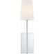 Lena 1 Light 4.5 inch Polished Chrome Sconce Wall Light