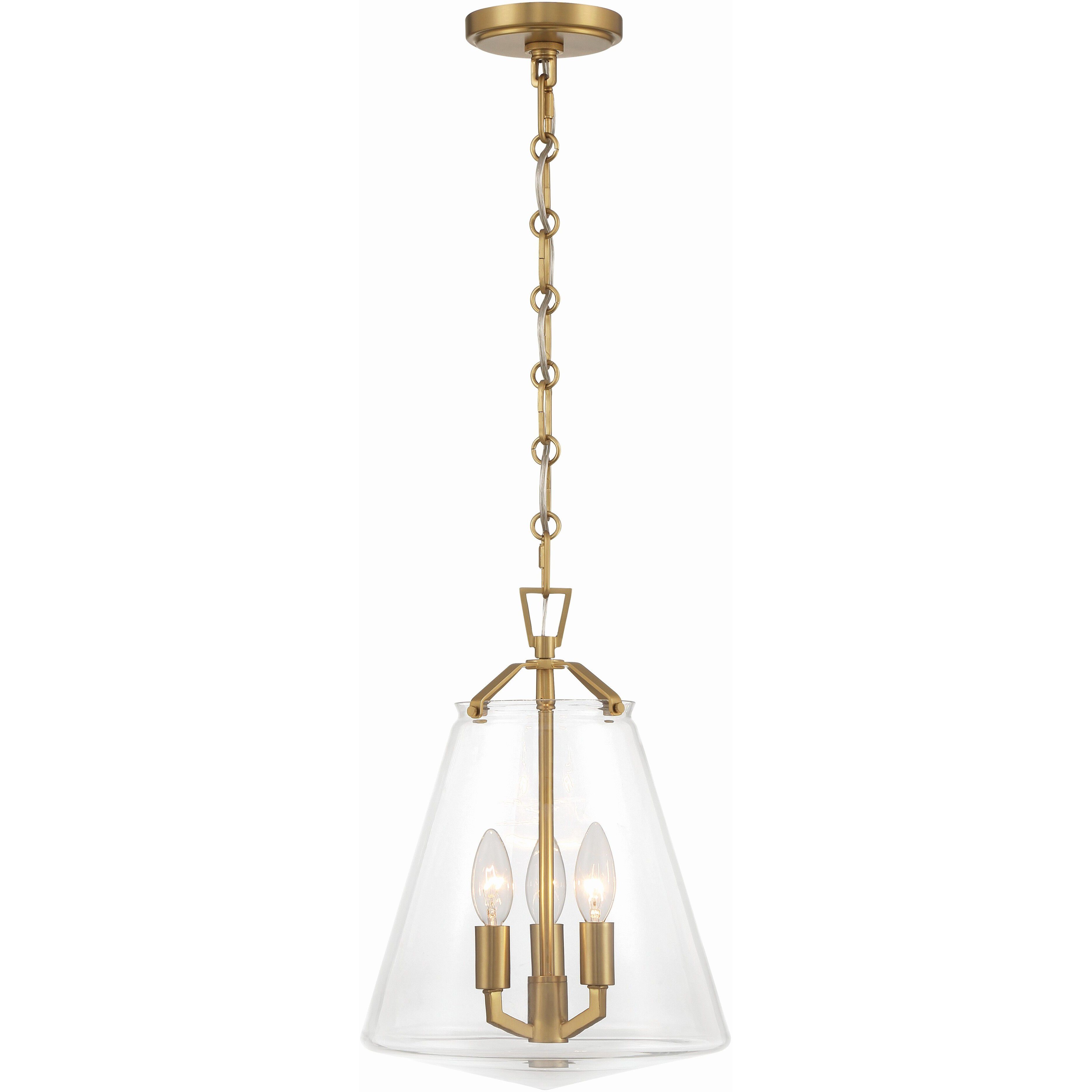 Voss Pendant Ceiling Light in Luxe Gold